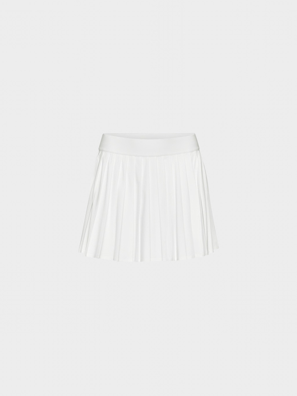 White Pleated Mini Skort tennis skort aritzia TNA action